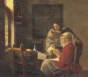 Jan Vermeer Johannes Vermeer (mk30) Sweden oil painting artist